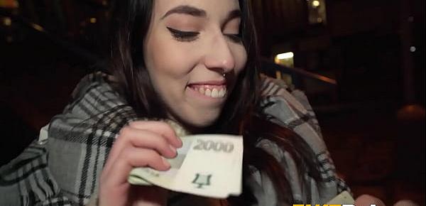  Italian Broke Teen Lost And Fucks Stranger For Money